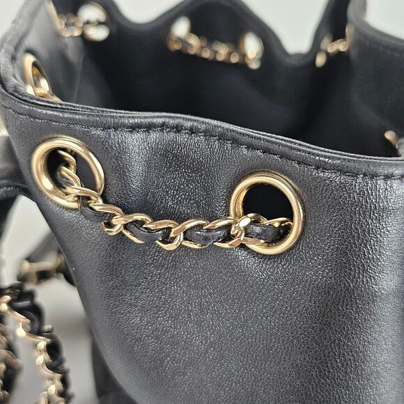 Chanel Small Lambskin Backpack Black - Picture 12 of 15